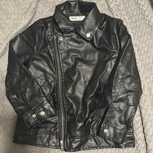 Kids leather jacket